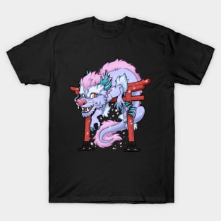 Torii gate dragon T-Shirt